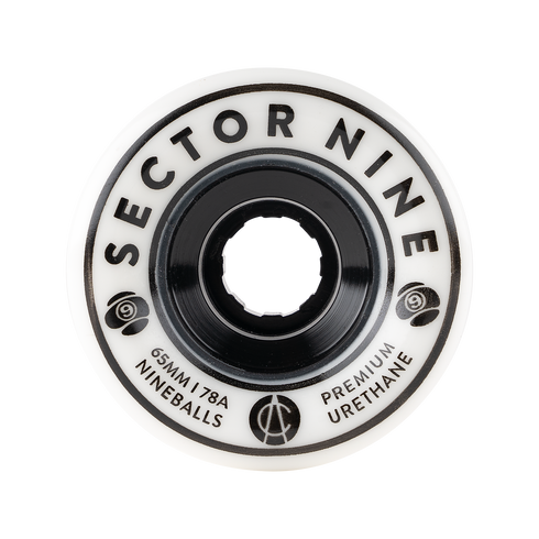 Sector 9 - 65mm Nineballs 78a (White)